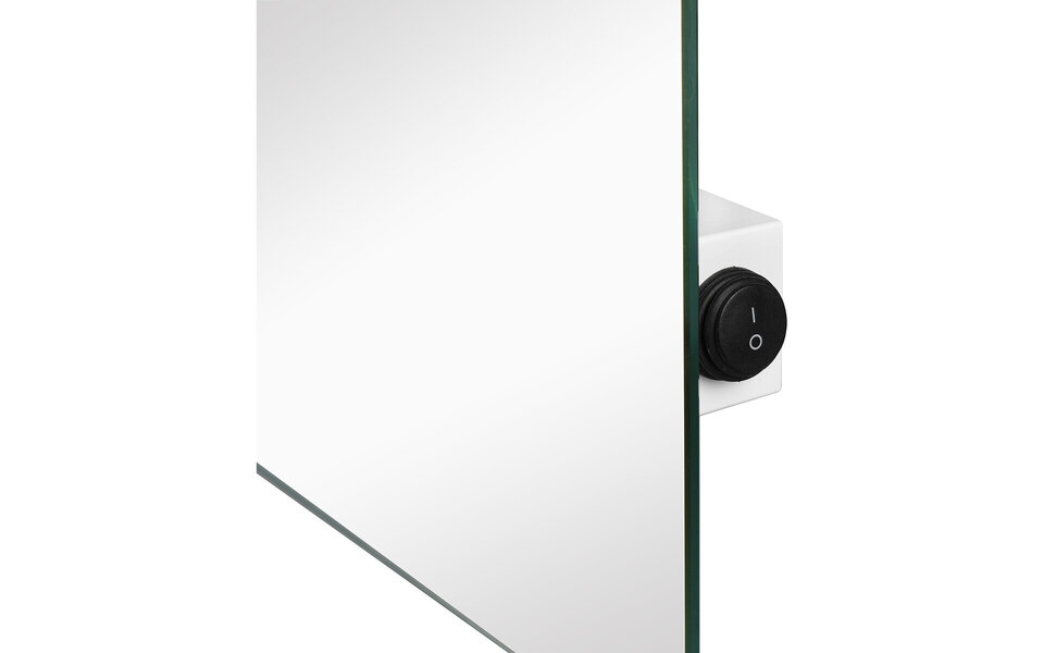 HLW LED LED Spiegel 70x50cm | 18W | 3000-4000K | IP44 Chroom