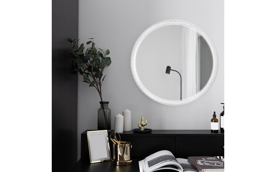 HLW LED LED Spiegel 60cm | 18W | 3000–4000K | IP44 | Rond