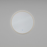 LED Spiegel 100cm | Dimbaar 110–240V | Messing, Touch LED Spiegel 100cm | Dimbaar 110–240V | Messing, Touch