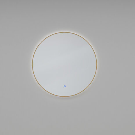 LED Spiegel 100cm | Dimbaar 110–240V | Messing, Touch LED Spiegel 100cm | Dimbaar 110–240V | Messing, Touch