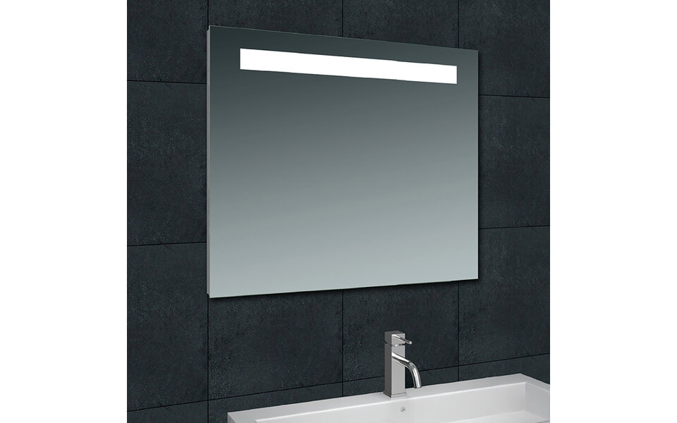Wiesbaden LED Spiegel 80x80cm | 15W | 6400K Daglicht | Schakelaar