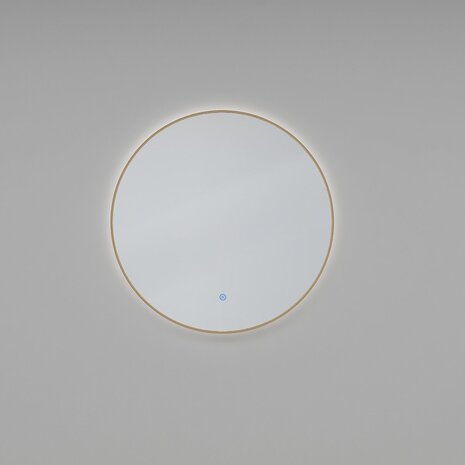 LED Spiegel 100cm | 30W | Dimbaar 3000-6500K | Messing LED Spiegel 100cm | 30W | Dimbaar 3000-6500K | Messing