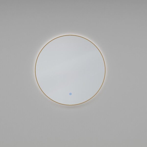 Wiesbaden LED Spiegel 100cm | 30W | Dimbaar 3000-6500K | Messing Wiesbaden LED Spiegel 100cm | 30W | Dimbaar 3000-6500K | Messing