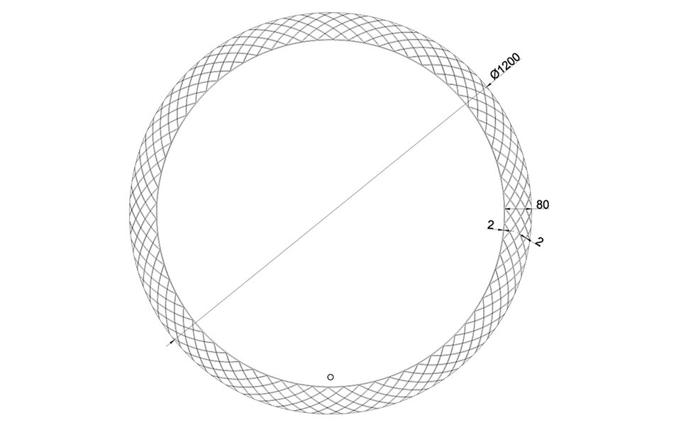 Wiesbaden LED Spiegel 120cm | 15W | Dimbaar & Touch | 2800-6400K | Rond