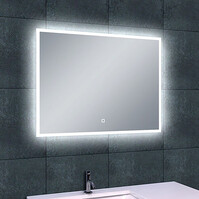 LED Spiegel 80x60cm | 20W | 6400K | Dimbaar & Verwarmd