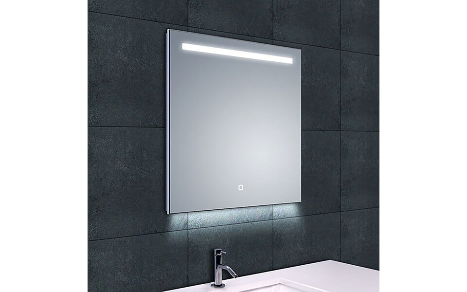 Wiesbaden LED Spiegel 60x60cm | 6W | 3000–6400K | Dimbaar & Verwarming