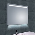 LED Spiegel 80x60cm, 15W, 3000-6400K, Dimbaar, Anti-condens