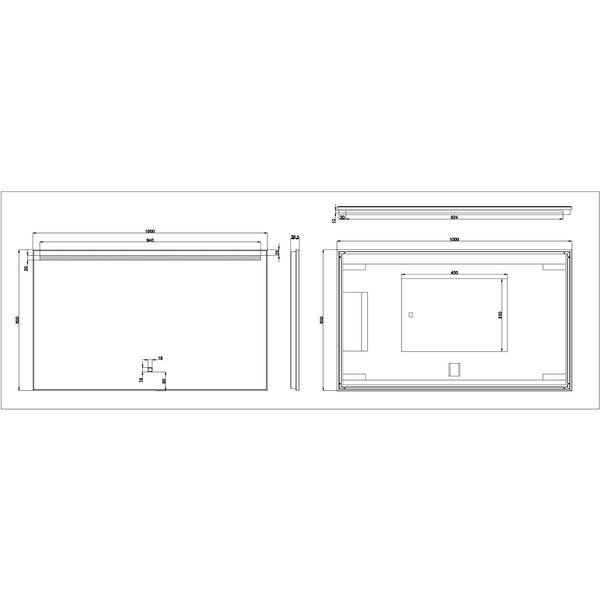 Wiesbaden LED Spiegel 100x60cm | 15W | 3000-6400K | Dimbaar & Touch Wiesbaden LED Spiegel 100x60cm | 15W | 3000-6400K | Dimbaar & Touch