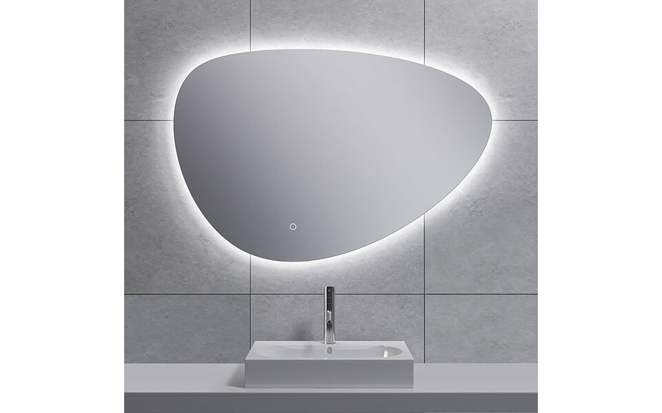 Wiesbaden LED Spiegel 90cm | 15W | 2800-6400K | Dimbaar & Verwarming