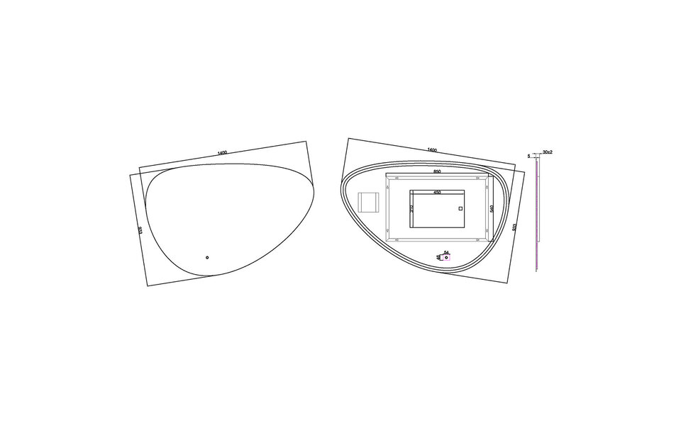 Wiesbaden LED Spiegel 140cm |20W| Instelb. 2800–6400K | Dimbaar | Verw Wiesbaden LED Spiegel 140cm |20W| Instelb. 2800–6400K | Dimbaar | Verw