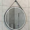 LED Spiegel Ø80cm | 24W | Mat Zwart | Dimbaar & Verwarmd LED Spiegel Ø80cm | 24W | Mat Zwart | Dimbaar & Verwarmd