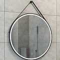 LED Spiegel Ø80cm | 24W | Mat Zwart | Dimbaar & Verwarmd LED Spiegel Ø80cm | 24W | Mat Zwart | Dimbaar & Verwarmd
