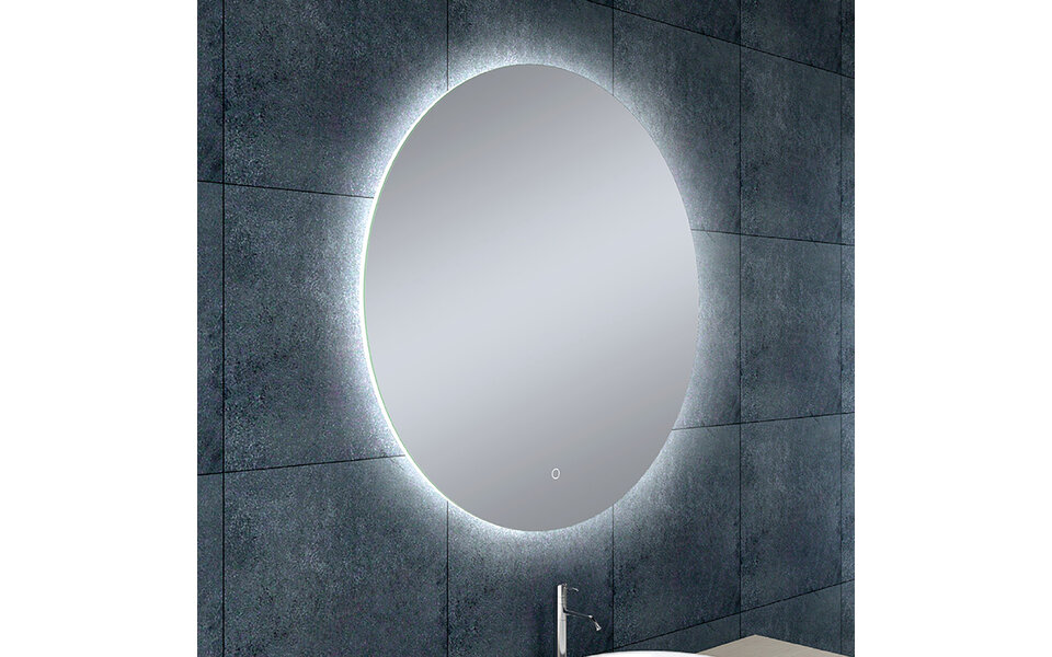 Wiesbaden LED Spiegel 80cm | 20W | 2700-6400K | Verwarming & Dimbaar