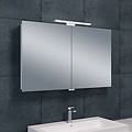LED Spiegelkast 100x60cm | 6W 6400K | Alu | Stopcontact