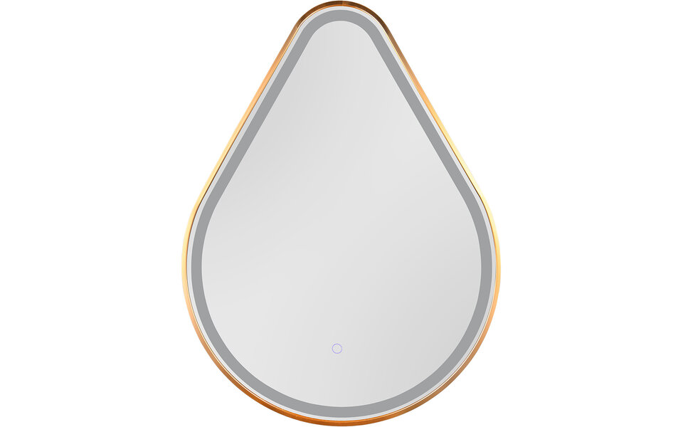 HLW LED LED Spiegel 60x80cm | 20W | Goud | IP44 | 3000/4000K