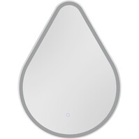 LED Spiegel 60x80cm | 20W | Zwart | IP44, 3000-4000K LED Spiegel 60x80cm | 20W | Zwart | IP44, 3000-4000K