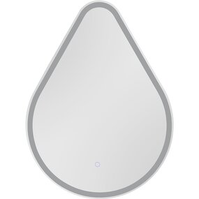 LED Spiegel 60x80cm | 20W | Zwart | IP44, 3000-4000K LED Spiegel 60x80cm | 20W | Zwart | IP44, 3000-4000K