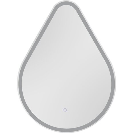 LED Spiegel 60x80cm | 20W | Zwart | IP44, 3000-4000K LED Spiegel 60x80cm | 20W | Zwart | IP44, 3000-4000K