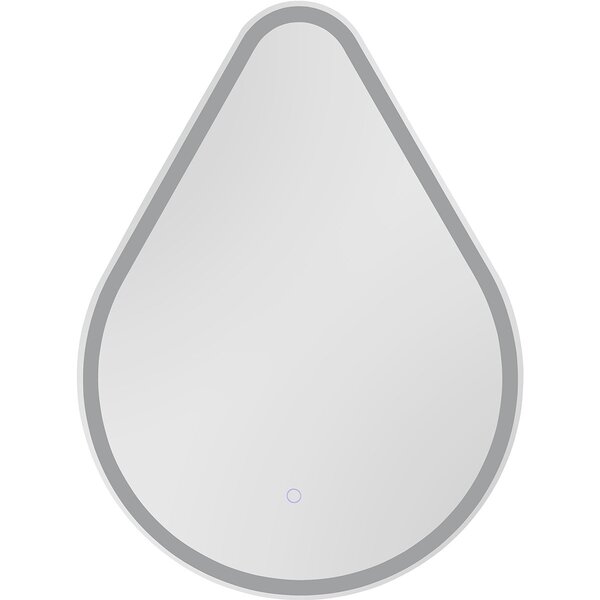 HLW LED LED Spiegel 60x80cm | 20W | Zwart | IP44, 3000-4000K HLW LED LED Spiegel 60x80cm | 20W | Zwart | IP44, 3000-4000K