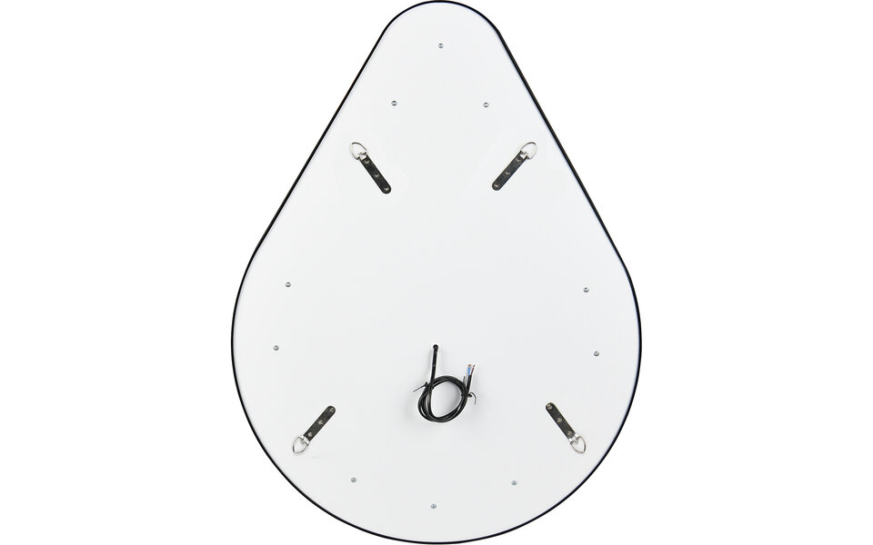 HLW LED LED Spiegel 60x80cm | 20W | Zwart | IP44, 3000-4000K