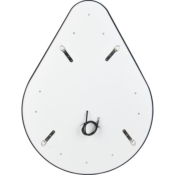 HLW LED LED Spiegel 60x80cm | 20W | Zwart | IP44, 3000-4000K HLW LED LED Spiegel 60x80cm | 20W | Zwart | IP44, 3000-4000K