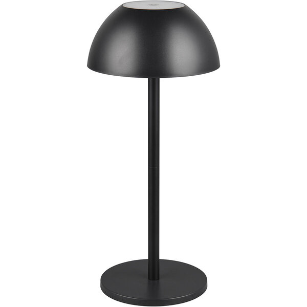 HLW LED LED Tafellamp Trion Rado met stoffen kap, warm wit 2700K–3000K, zwarte , 7W LED en oplaadbare batterijen HLW LED LED Tafellamp Trion Rado met stoffen kap, warm wit 2700K–3000K, zwarte , 7W LED en oplaadbare batterijen