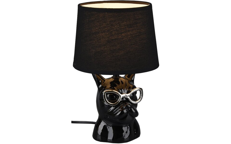 HLW LED LED Tafellamp Mat Zwart - Ronde  & Zwarte  Stijlvol