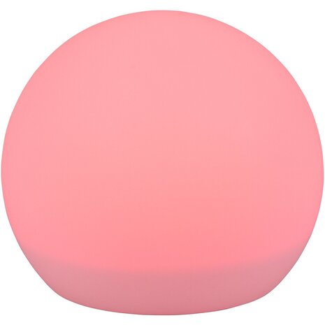 HLW LED Ronde LED Tafellamp met Sensor, RGB, Warm Wit 2700K–3000K en Spatwaterdicht IP44