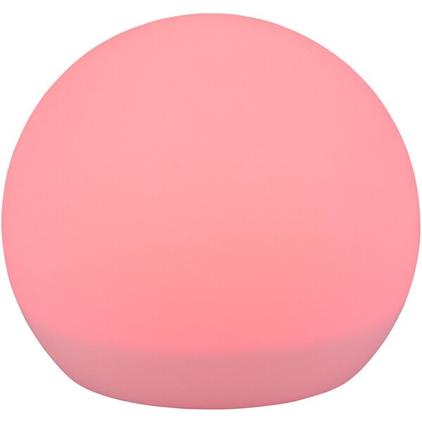 HLW LED Ronde LED Tafellamp met Sensor, RGB, Warm Wit 2700K–3000K en Spatwaterdicht IP44