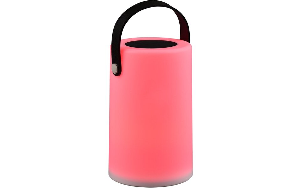 HLW LED Waterdichte LED Tafellamp met USB & Solar, RGBW kleuren, ronde witte HLW LED Waterdichte LED Tafellamp met USB & Solar, RGBW kleuren, ronde witte