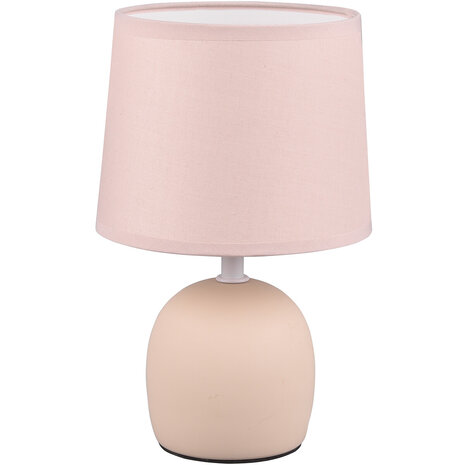 HLW LED Stijlvolle LED Tafellamp Mat Crème - Ronde  &