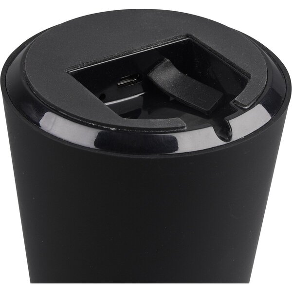 HLW LED Dimbare LED Tafellamp met USB Oplaadfunctie - Mat Zwart, Warm Wit 3000K, Spatwaterdicht IP44 HLW LED Dimbare LED Tafellamp met USB Oplaadfunctie - Mat Zwart, Warm Wit 3000K, Spatwaterdicht IP44