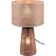 LED tafellamp | 3.5W | 3000K | E14 | Rechthoek | Antraciet