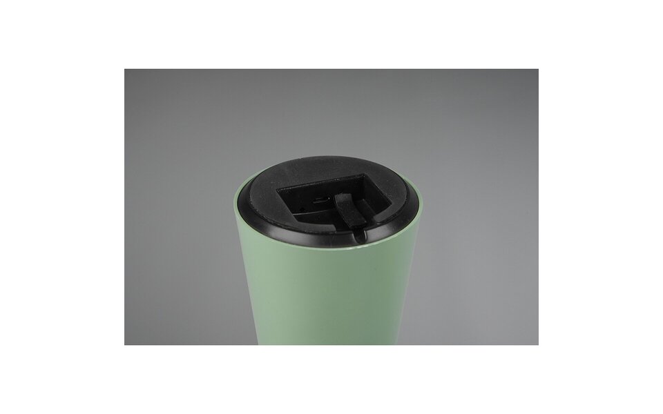 HLW LED Dimbare LED Tafellamp met USB Oplaadfunctie - Warm Wit 3000K - Spatwaterdicht IP44 - Mat Groen