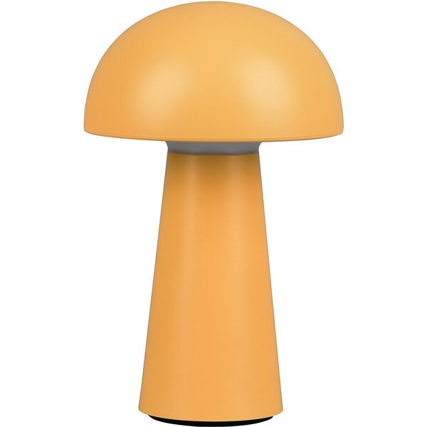 HLW LED Trion Lenio Dimbare LED Tafellamp 2W - USB Oplaadbaar, Warm Wit 3000K, IP44 Spatwaterdicht, Mat Oranje