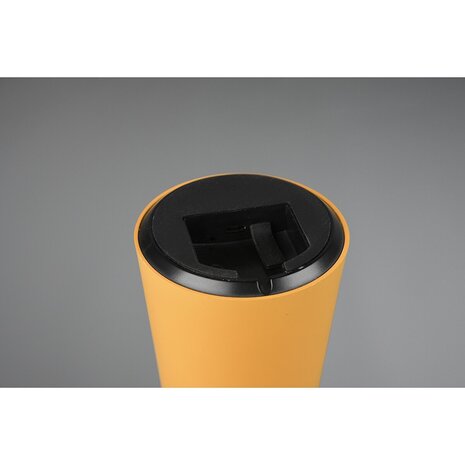 HLW LED Trion Lenio Dimbare LED Tafellamp 2W - USB Oplaadbaar, Warm Wit 3000K, IP44 Spatwaterdicht, Mat Oranje