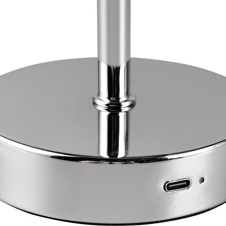 HLW LED LED Tafellamp & Witte Metalen met Warm Wit 2700K-3000K en 5W LED HLW LED LED Tafellamp & Witte Metalen met Warm Wit 2700K-3000K en 5W LED