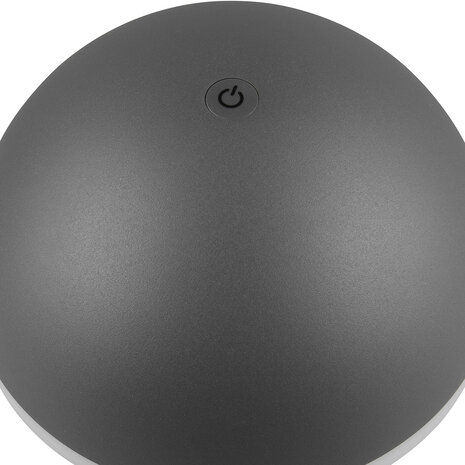 HLW LED LED Tafellamp Trion Lungo 2W - Aanpasbare kleur & oplaadbare batterij, antraciet aluminium HLW LED LED Tafellamp Trion Lungo 2W - Aanpasbare kleur & oplaadbare batterij, antraciet aluminium