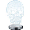 HLW LED Moderne LED Tafellamp Trion Skelly 7W met Ronde  en Aanpasbare Kleur