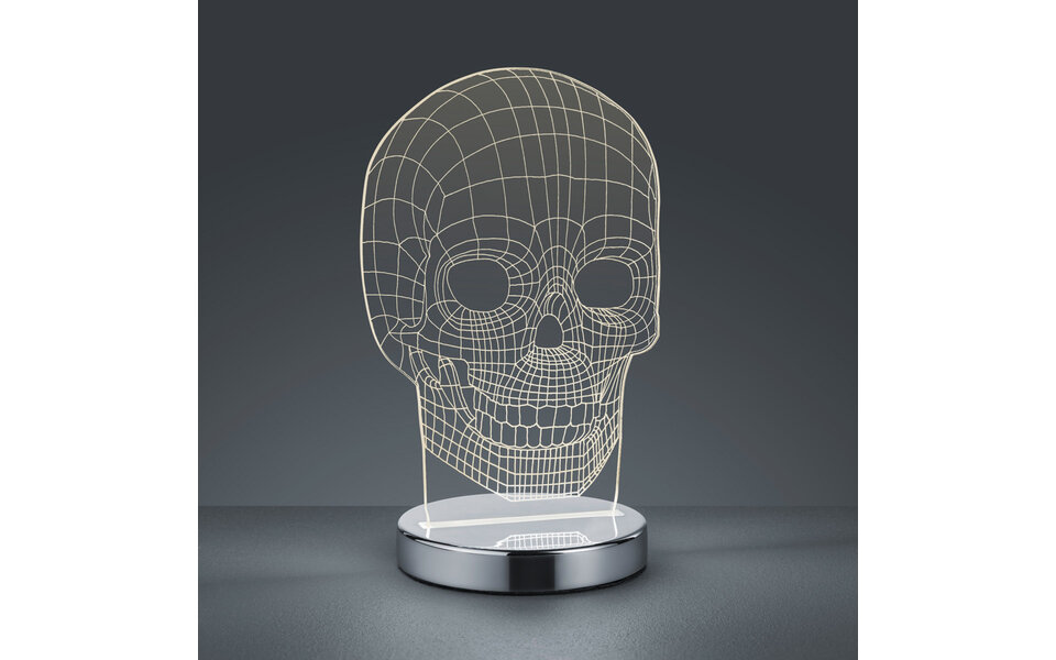 HLW LED Moderne LED Tafellamp Trion Skelly 7W met Ronde en Aanpasbare Kleur HLW LED Moderne LED Tafellamp Trion Skelly 7W met Ronde en Aanpasbare Kleur