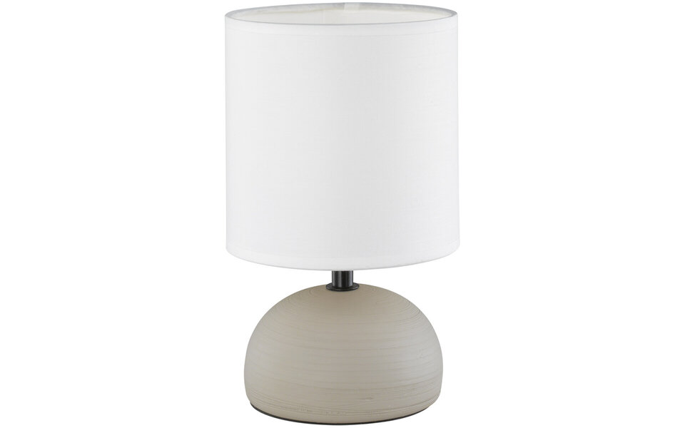 HLW LED LED Tafellamp Mat Grijs - Keramiek, E14 Fitting & Ronde