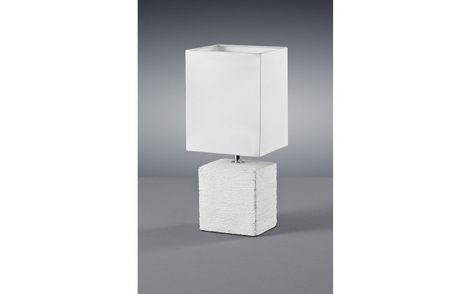 HLW LED Elegante LED Tafellamp Antiek Wit met Beam Angle Verstelbaar & Rechthoekige