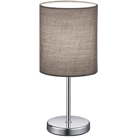 HLW LED Stijlvolle LED Tafellamp Mat Grijs – Ronde & Combinatie HLW LED Stijlvolle LED Tafellamp Mat Grijs – Ronde & Combinatie