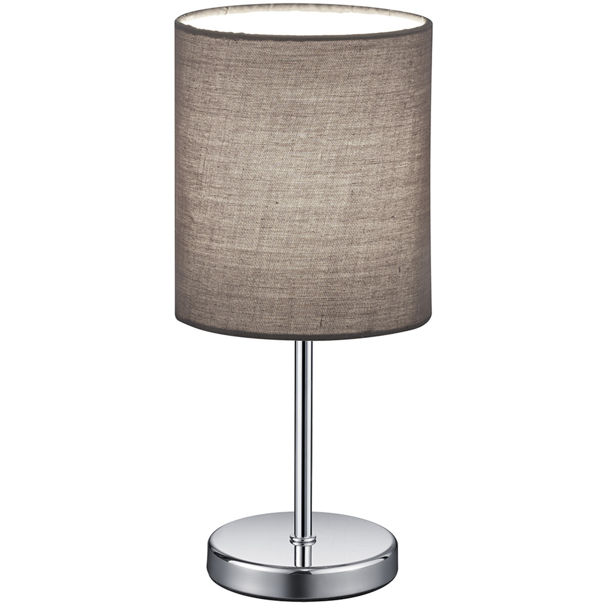 Stijlvolle LED Tafellamp Mat Grijs – Ronde & Combinatie