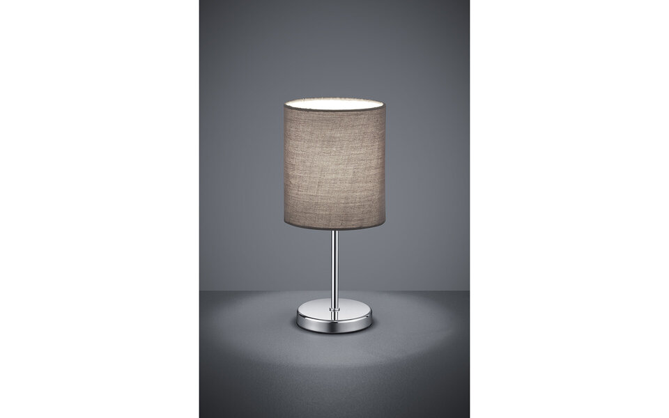 HLW LED Stijlvolle LED Tafellamp Mat Grijs – Ronde & Combinatie HLW LED Stijlvolle LED Tafellamp Mat Grijs – Ronde & Combinatie