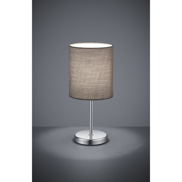 HLW LED Stijlvolle LED Tafellamp Mat Grijs – Ronde & Combinatie HLW LED Stijlvolle LED Tafellamp Mat Grijs – Ronde & Combinatie