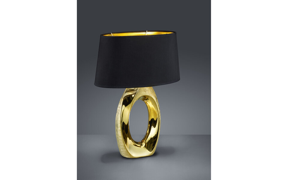 HLW LED LED Tafellamp Mat Goud - Ronde  & Gouden  Accessoires