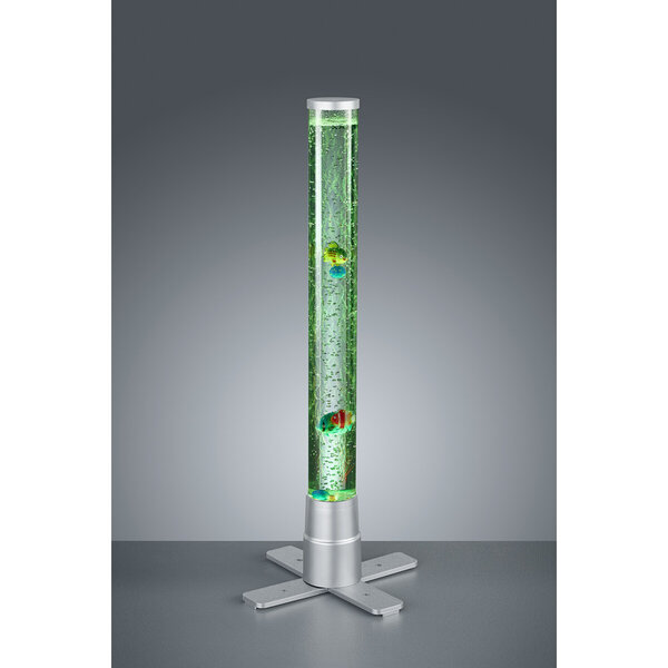 HLW LED LED Tafellamp Trion Moty met Warm Wit 2700K–3000K, RGB, Stoffen Kap & Mat Titaan HLW LED LED Tafellamp Trion Moty met Warm Wit 2700K–3000K, RGB, Stoffen Kap & Mat Titaan