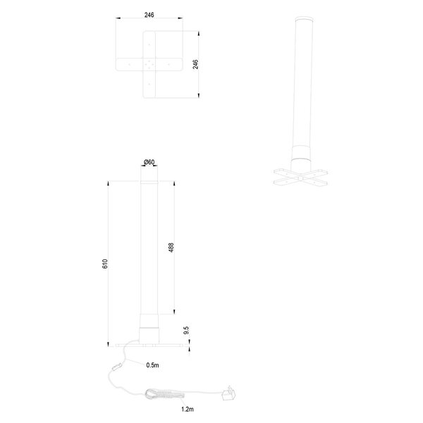 HLW LED LED Tafellamp Trion Moty met Warm Wit 2700K–3000K, RGB, Stoffen Kap & Mat Titaan HLW LED LED Tafellamp Trion Moty met Warm Wit 2700K–3000K, RGB, Stoffen Kap & Mat Titaan