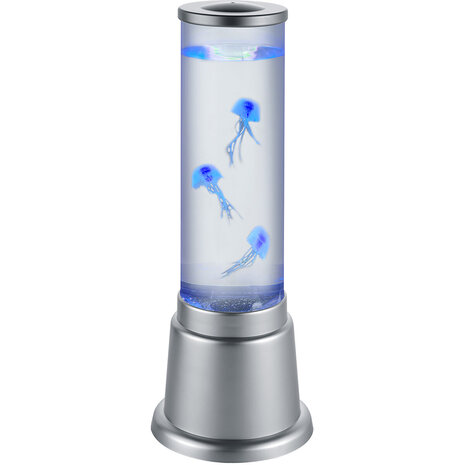 HLW LED LED Tafellamp 6W met RGB functies, Ronde & Stoffen Kap HLW LED LED Tafellamp 6W met RGB functies, Ronde & Stoffen Kap